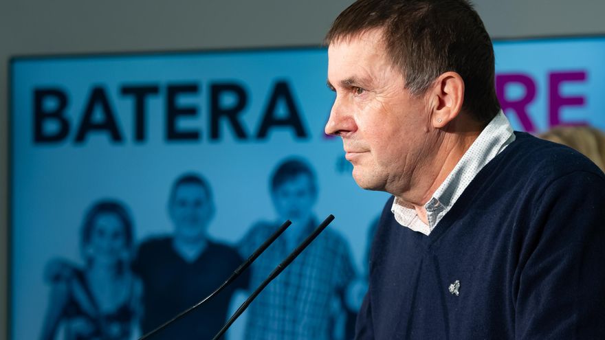 Archivo - El coordinador general de EH Bildu, Arnaldo Otegi, en una imagen de archivo