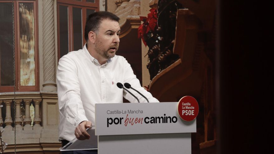 El diputado del grupo socialista en las Cortes de Castilla-La Mancha Antonio Sánchez Requena