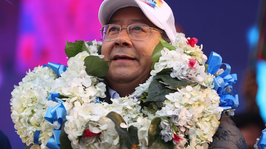 Arce es proclamado candidato presidencial de Bolivia por organizaciones sociales del MAS