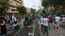 Libertad con cargos para dos manteros detenidos por los disturbios de Salou