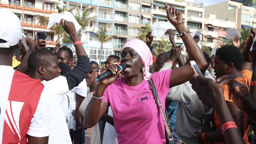 Concentración en Gran Canaria contra las muertes en las fronteras