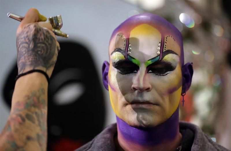 Backstage de la gala Drag Queen de Las Palmas de Gran Canaria