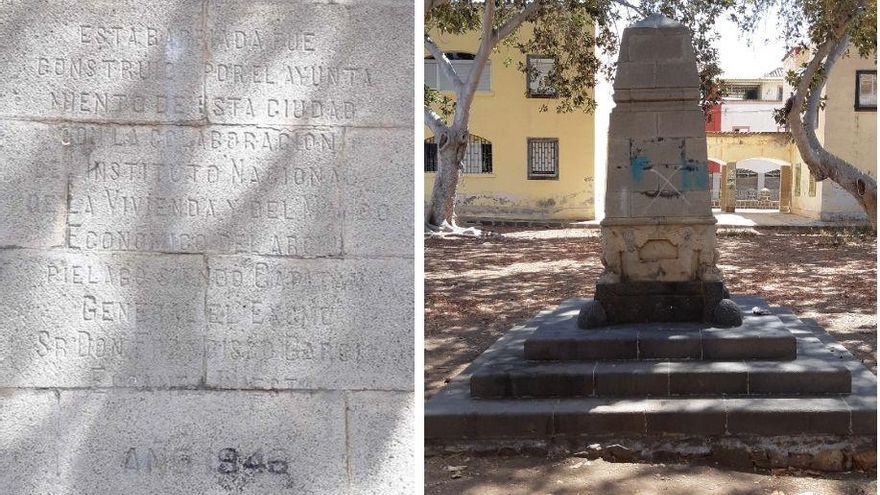 Obelisco a Francisco García-Escámez.