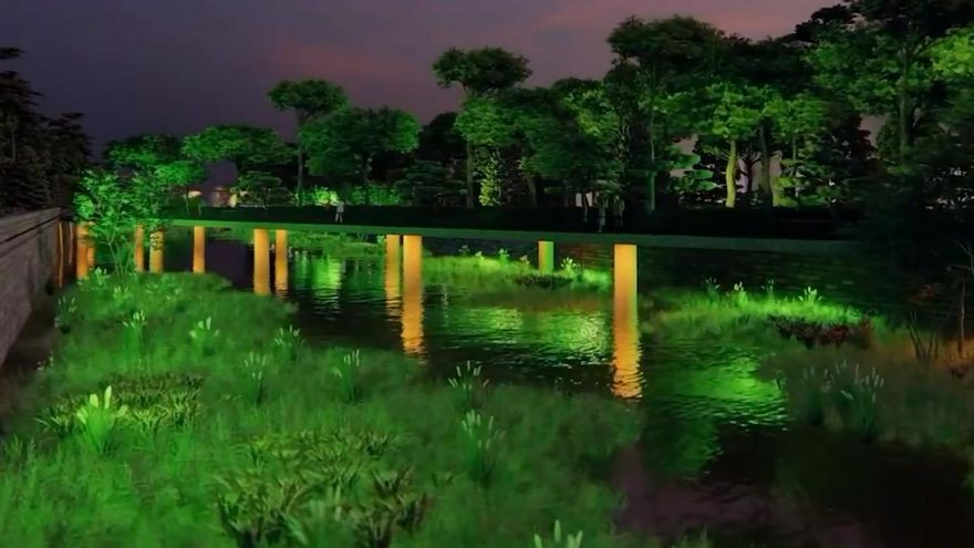 La Confederación Hidrográfica advierte a Carabante que no ha avalado a nivel ambiental la iluminación del Manzanares