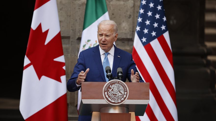 Biden agradece a México por acoger migrantes que no cumplen políticas de EEUU