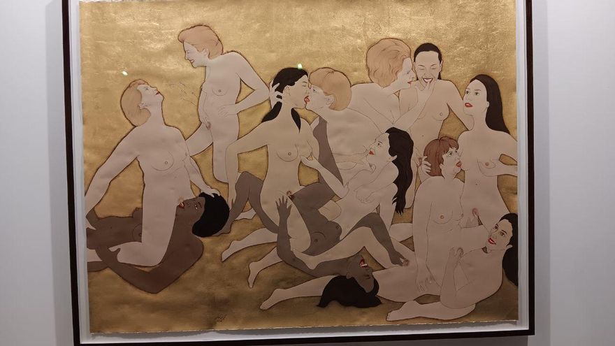 ARCO monta una orgía con Merkel, Kamala Harris y Hillary Clinton en una edición que mete los derechos humanos en un bidón