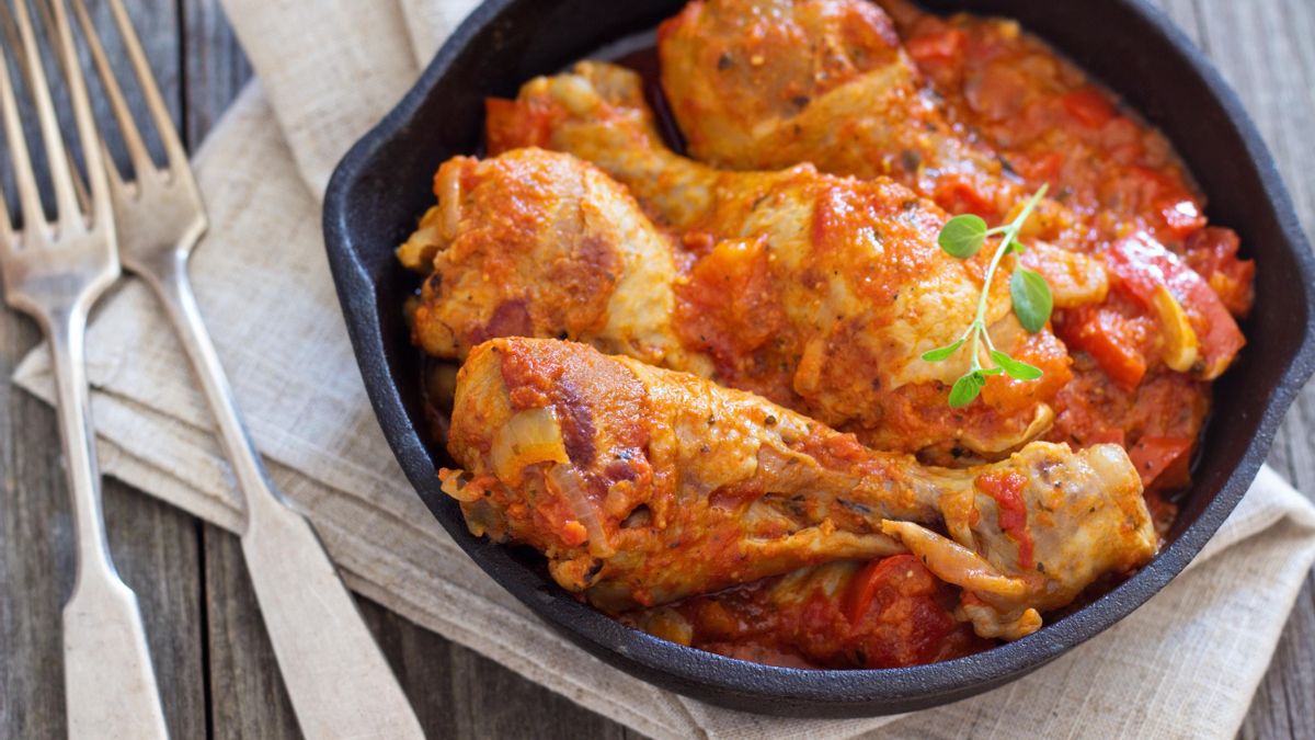 Pollo al chilindrón