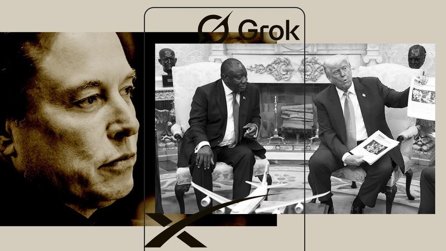 Diplomacia artificial: así logró Elon Musk torcer el brazo de Sudáfrica con la encerrona del “genocidio blanco”