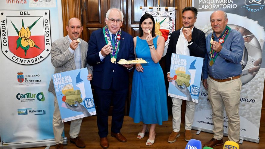 Presentación de lla VII Feria del Queso 'Ciudad de Santander'