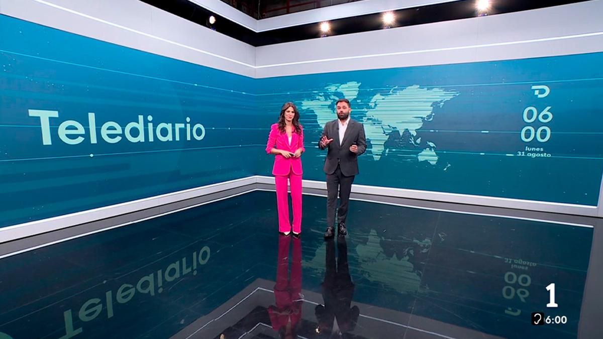 Plató provisional del Telediario