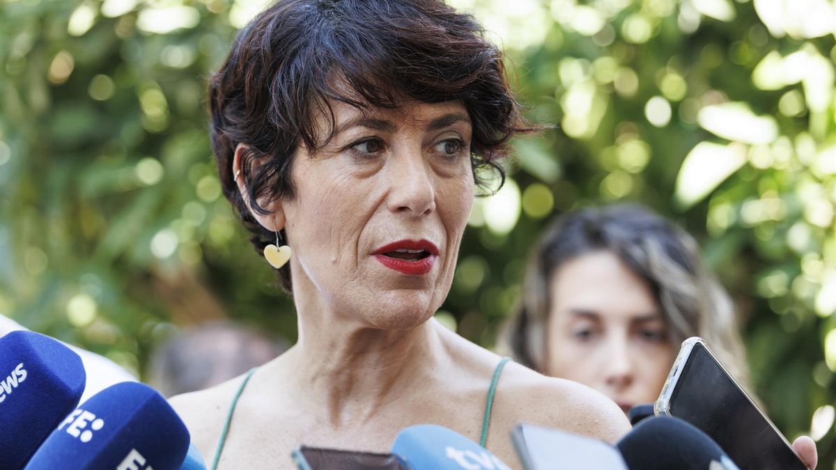 La ministra de Inclusión, Seguridad Social y Migraciones, Elma Saiz.