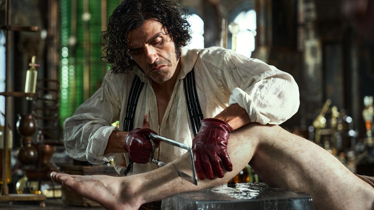 El actor Oscar Isaac interpreta al doctor Frankenstein/ Ken Woroner/ Cedida por la plataforma Netflix.
