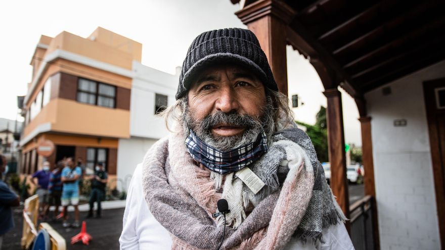 Julián, empresario del sector turístico y vecino de Todoque