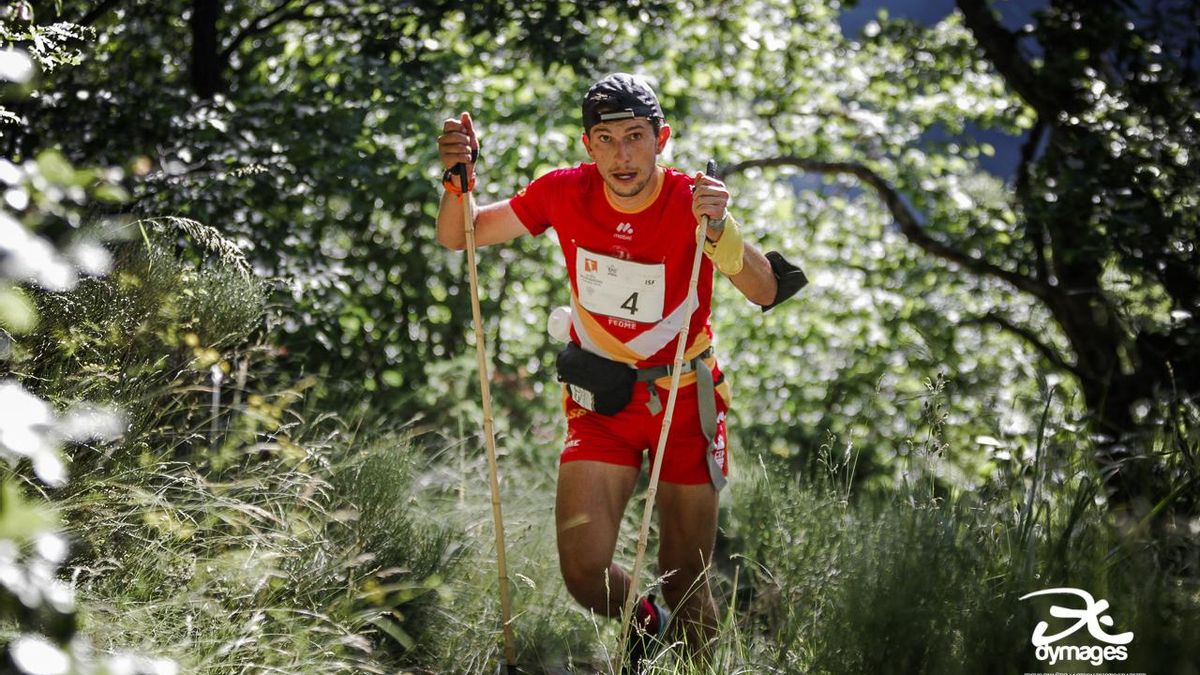 Manuel Merillas protagoniza un estudio de Universidad de León para medir su rendimiento en carreras de montaña