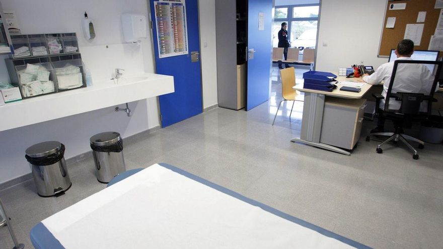 Consulta en un centro de salud gallego.