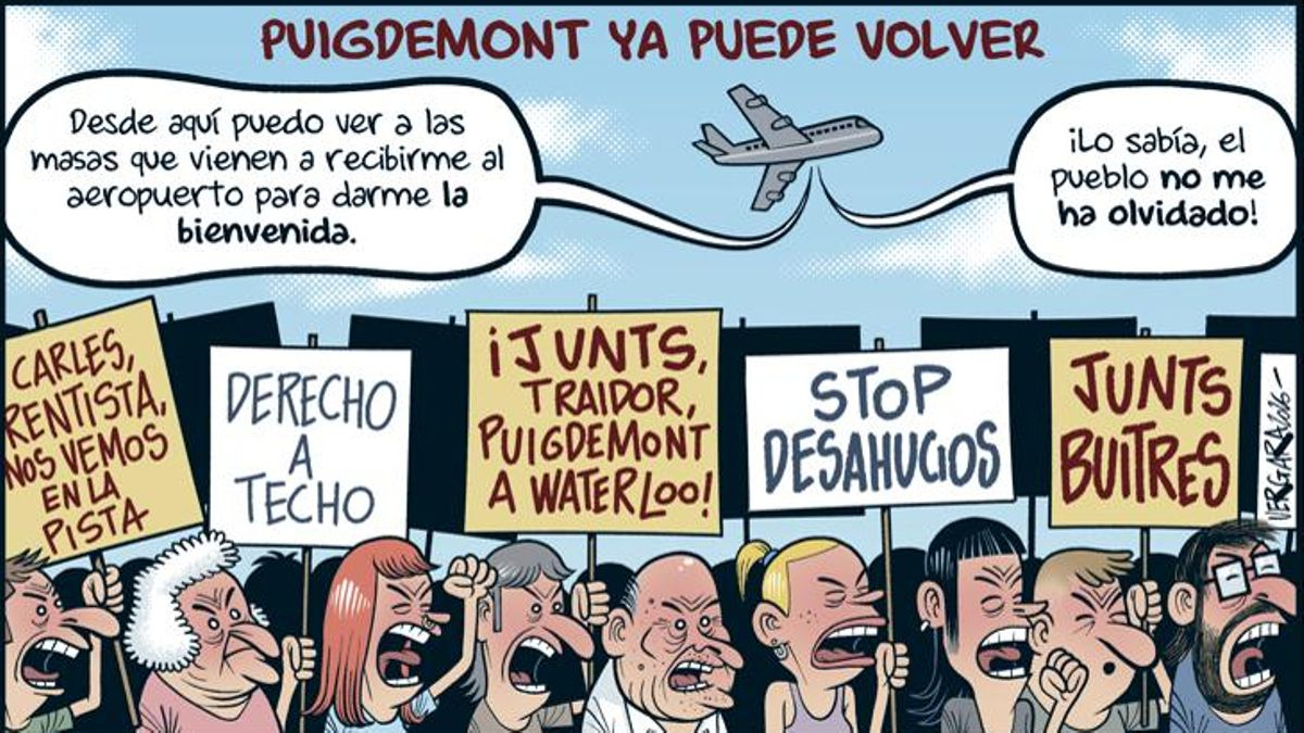 Puigdemont ya puede volver