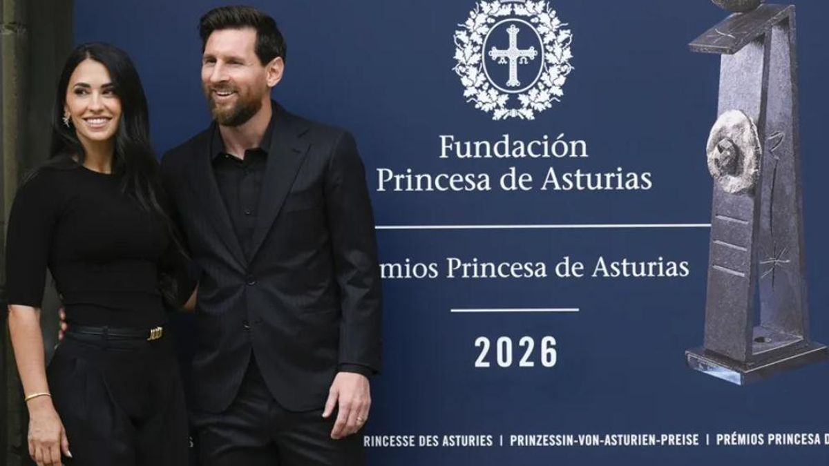 Lionel Messi destacó el significado del Premio Princesa de Asturias y recordó a su papá
