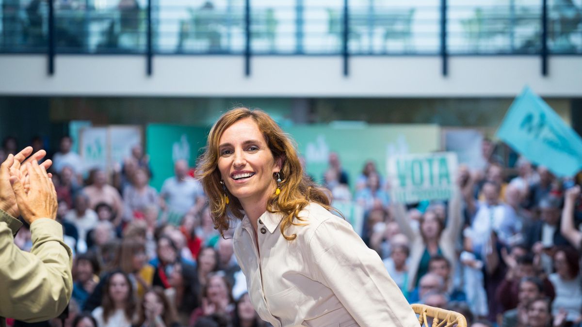 Archivo - La ministra de Sanidad y lider regional de Más Madrid, Mónica García, a 26 de mayo de 2023, en Madrid (España).