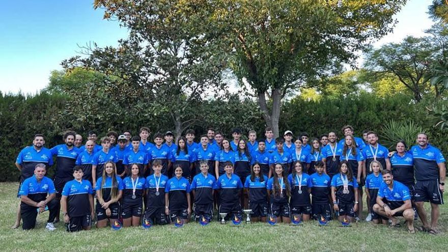 40 medallas para Canarias en los campeonatos de España de kayak de mar