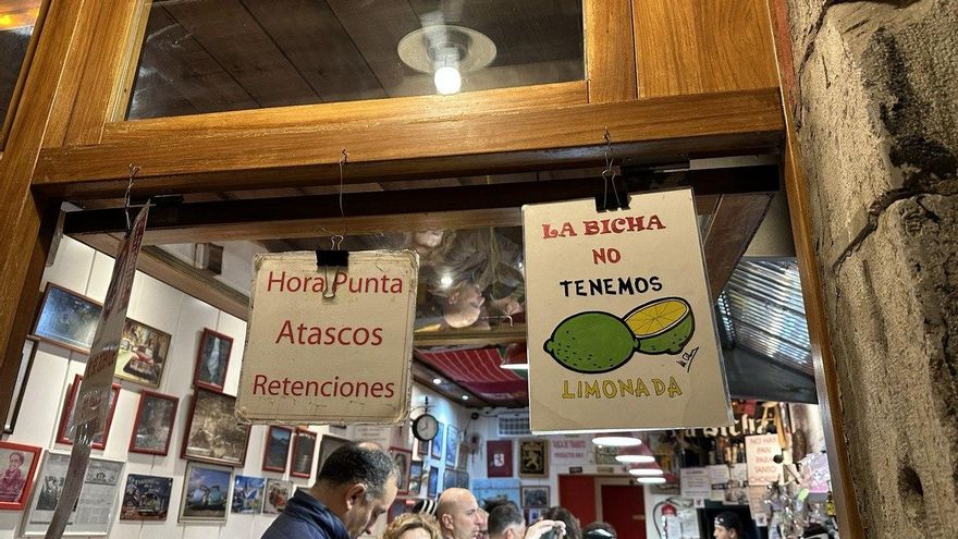 La Bicha cuelga el cartel de "No tenemos limonada".