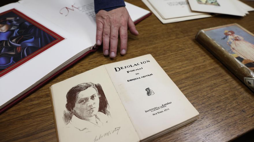 Los cuadernos de Mistral, la inédita puerta a su pensamiento que espera a ser descubierta