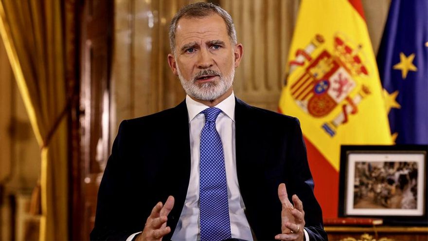 El discurso de Navidad 2024 del rey Felipe VI vuelve a perder espectadores y es el segundo menos visto de la historia