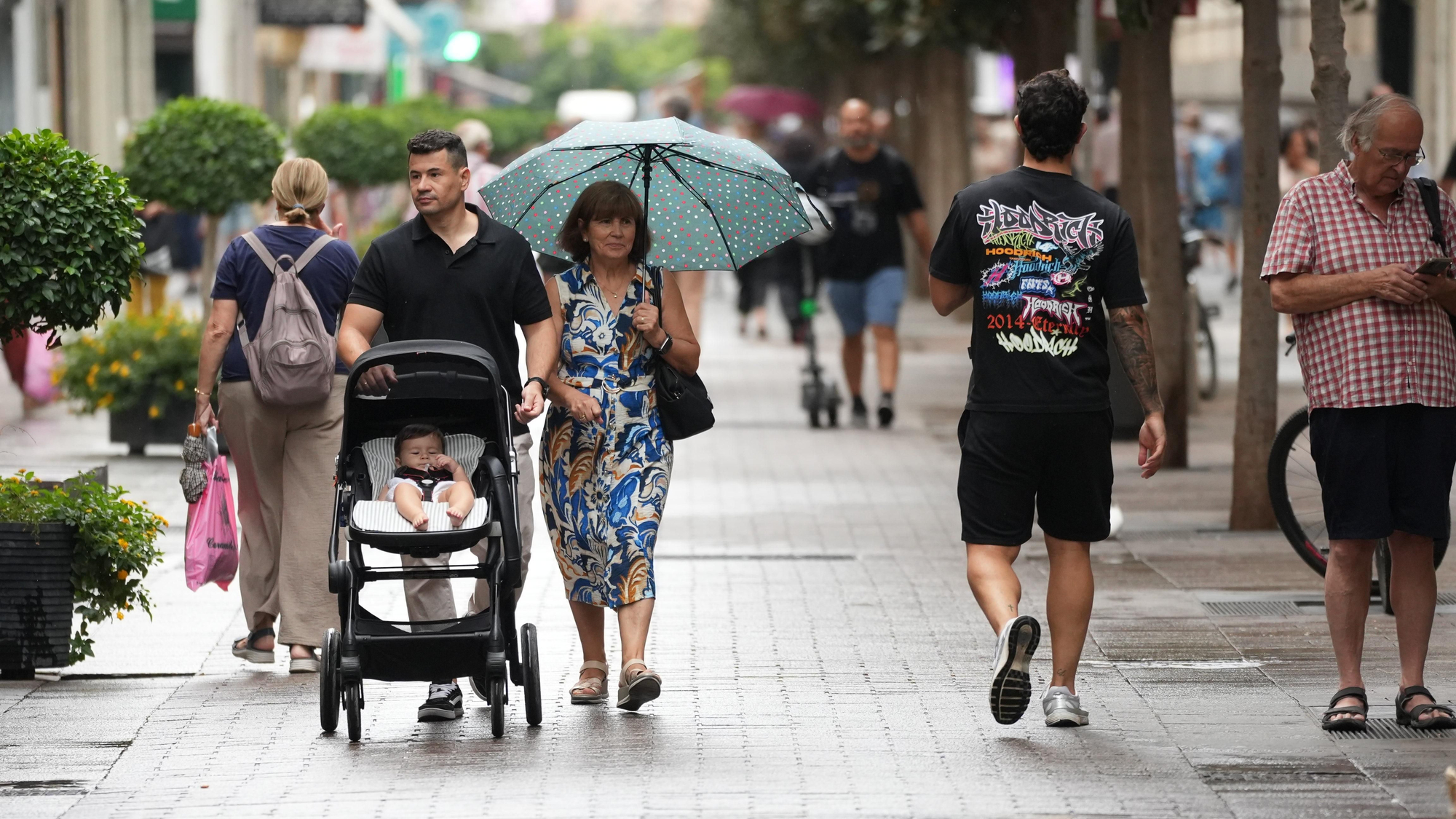 Primeras lluvias de otoño en Córdoba
