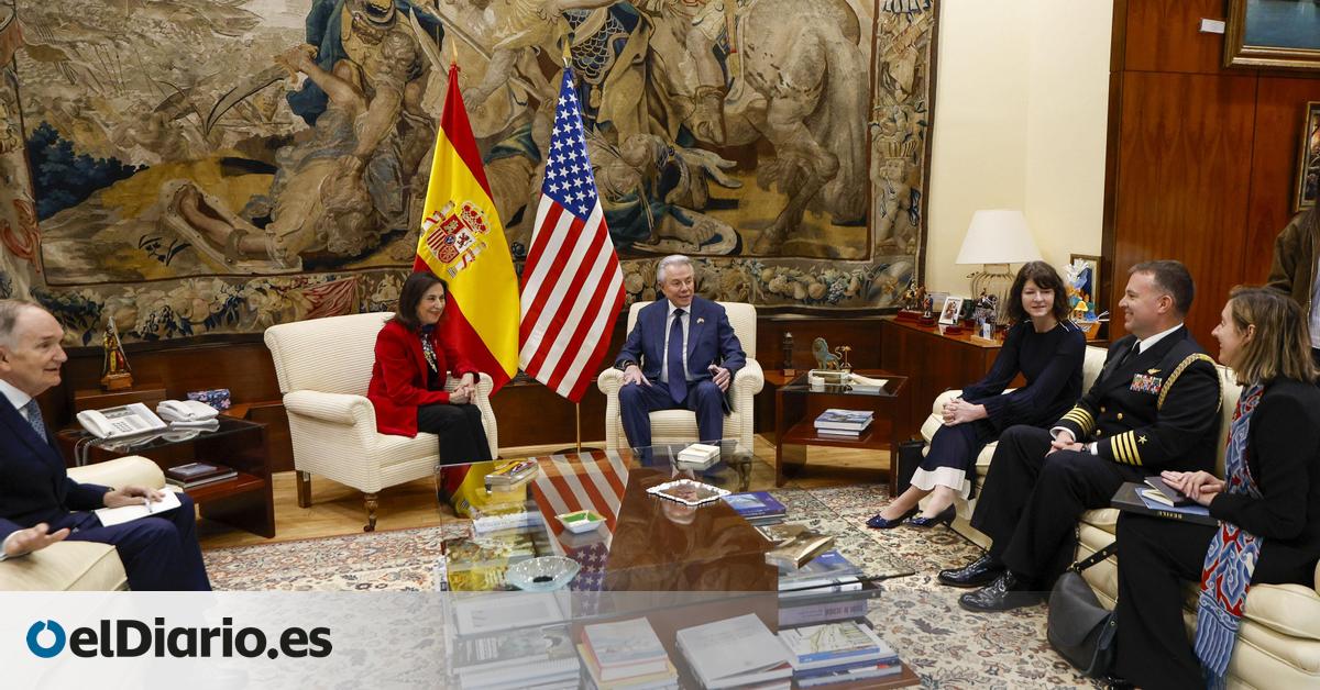 El PP difunde un vídeo asegurando que Robles dice  estoy con Trump  y Defensa lo desmiente: afirma  estoy congelada 