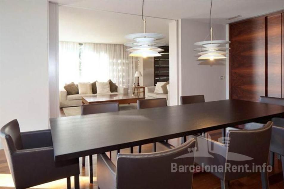 Comedor del 'Palacete de Pedralbes' / barcelonarent.info