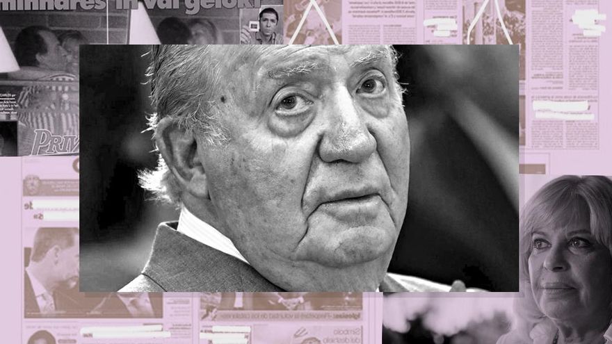 Un rey, una actriz, el servicio secreto, un silencio ominoso y varios chantajes