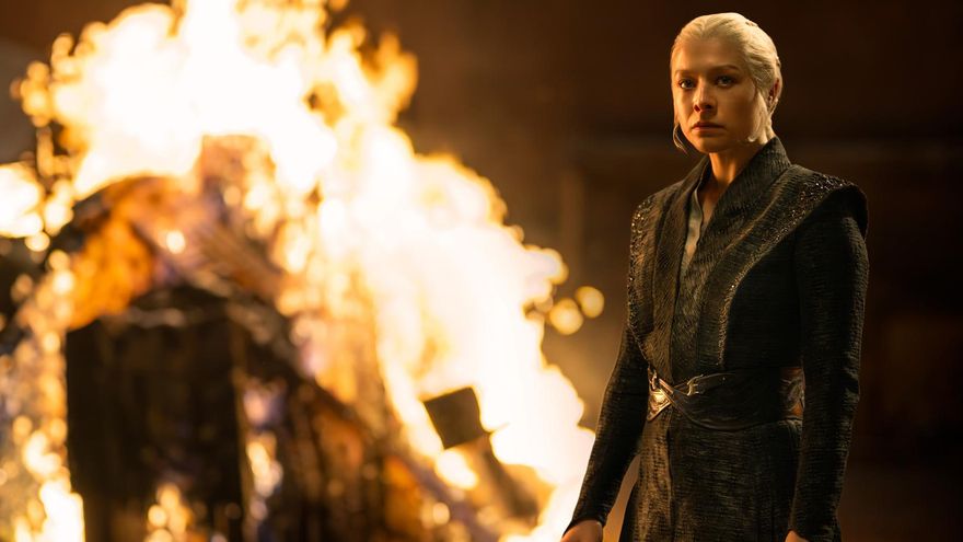 Rhaenyra Targaryen en la temporada 3 de 'La casa del dragón'