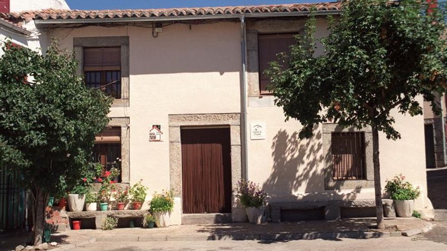 Casa rural en un pueblo de la Sierra de Gredos.