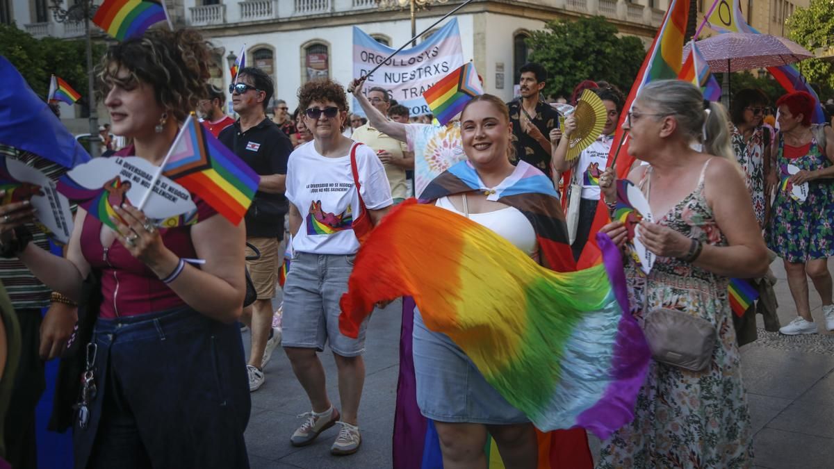 Marcha del Orgullo convocada por la Plataforma Córdoba por la Diversidad