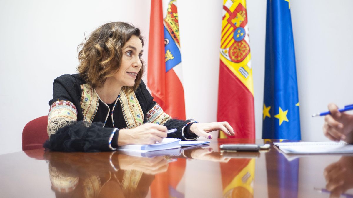 La consejera de Presidencia, Paula Fernández. | BUBY REY