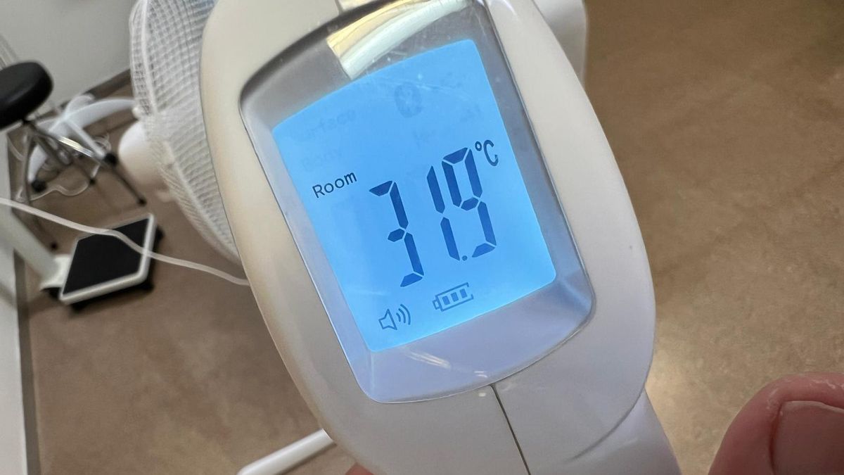 Temperatura registrada el martes, 17 de junio, en el Centro de Salud Siete Infantes de Logroño