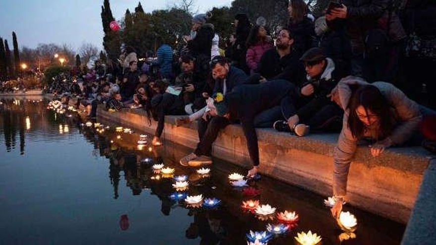 Ceremonia de los farolillos de 2019