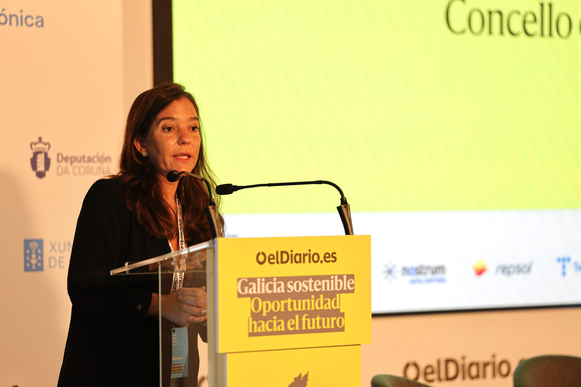 Inés Rey, alcaldesa del Concello da Coruña