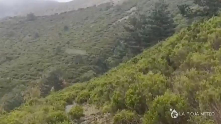 Primeras nieves de la temporada en Valdezcaray