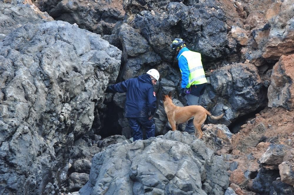 Derrumbe en La Isleta.