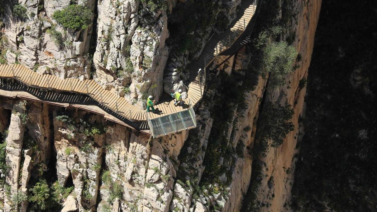 La Diputación acometerá la ampliación del Caminito del Rey para que sea circular y sume 14 kilómetros