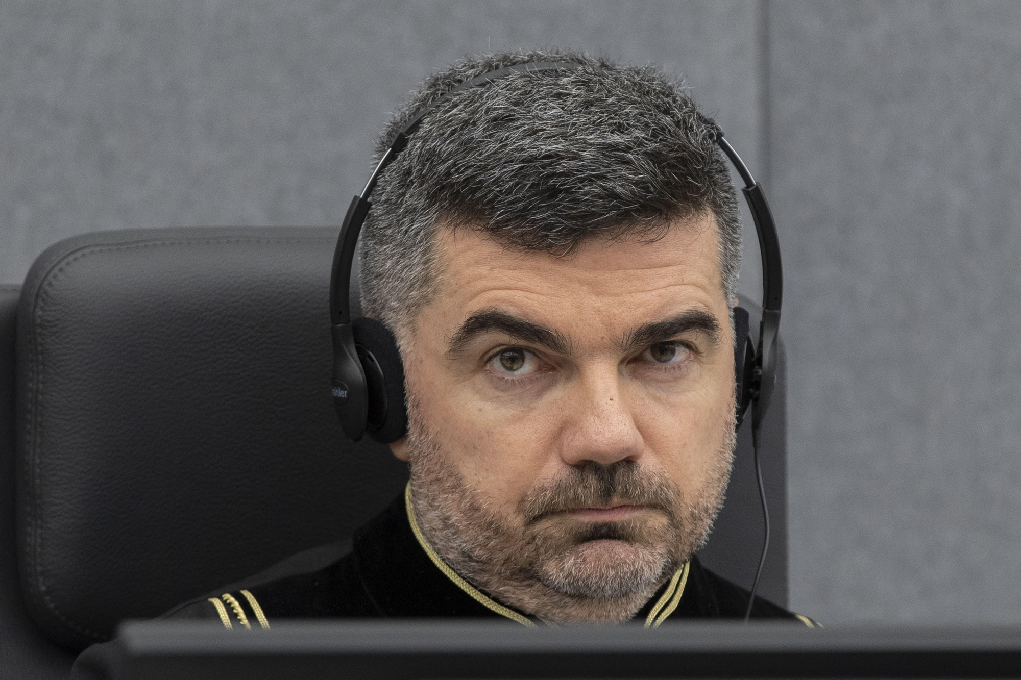 El juez de la Corte Penal Internacional Nicolas Guillou, sancionado por Trump.