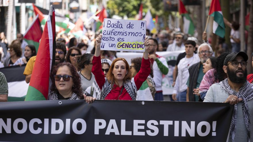 Más del 70% de los alumnos secunda en Canarias la huelga contra el "genocidio" en Palestina