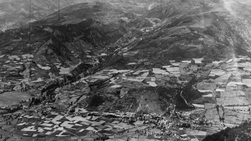 Villablino en la década de los 40