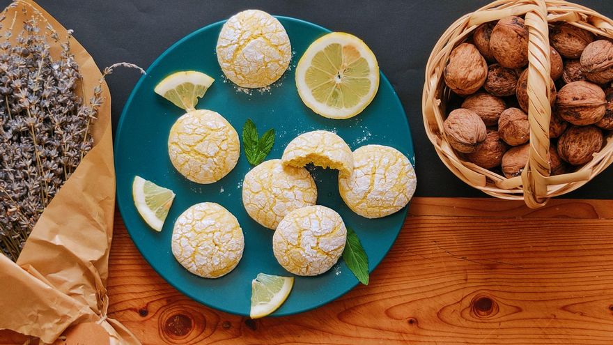 Dulces, tiernas y fáciles de preparar: las galletas dulces de limón que también puedes hacer sin gluten