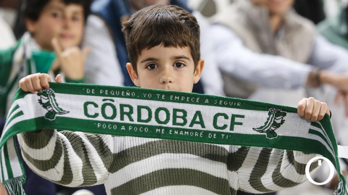 Grada Blanquiverde del Córdoba CF - Real Murcia
