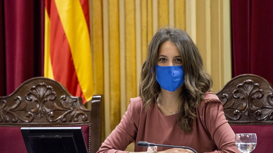 La vicepresidenta primera de la Cámara balear y diputada de Unidas Podemos, Gloria Santiago.
