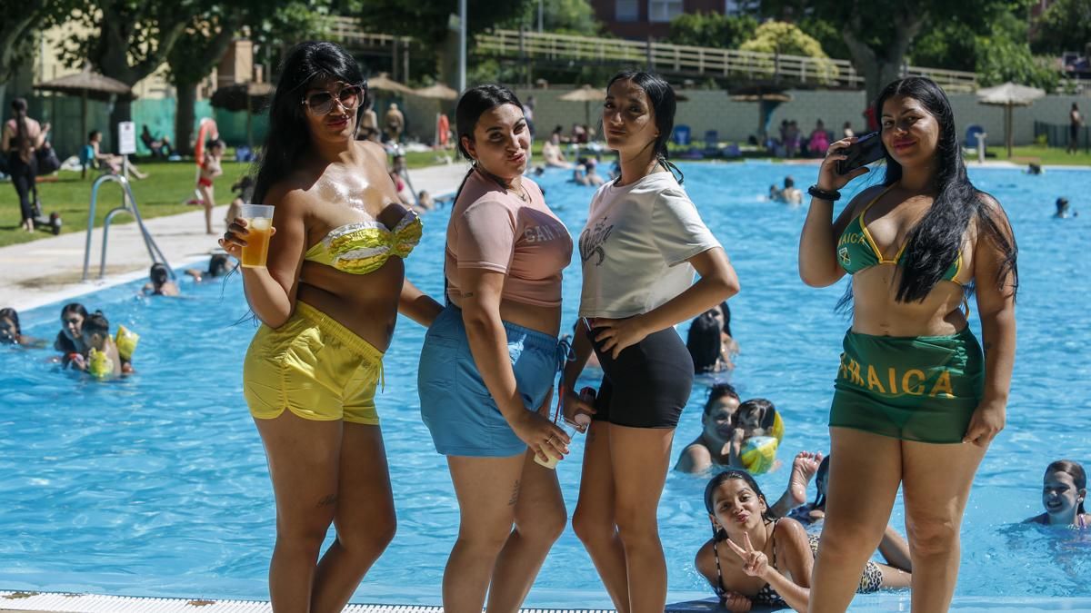 Apertura de la piscina de la Fuensanta