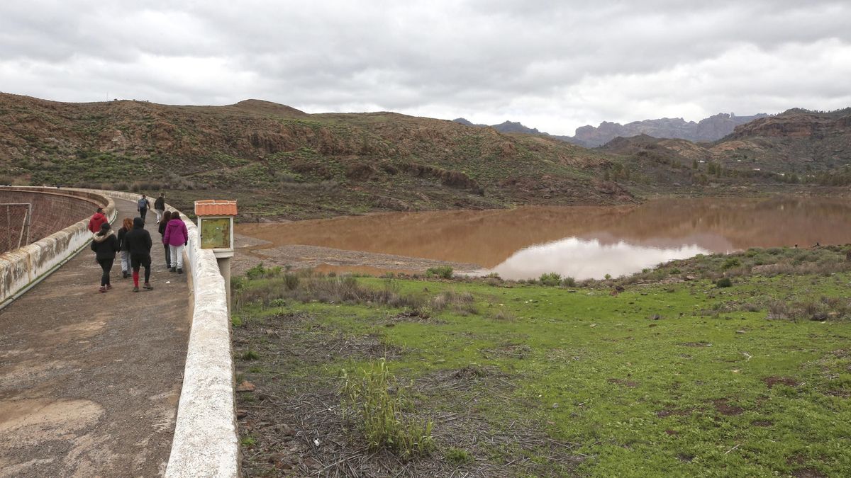 Las presas de Gran Canaria tras el paso de la borrasca Filomena