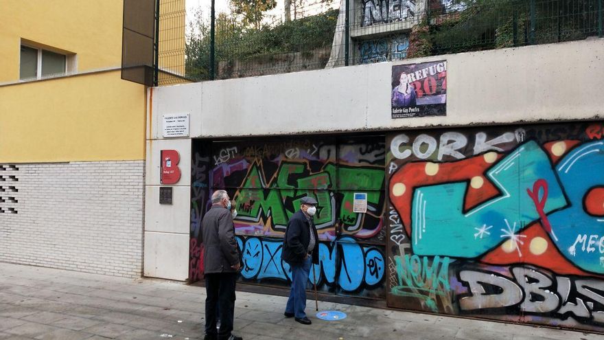 Refugio 307, donde se está vacunando de gripe