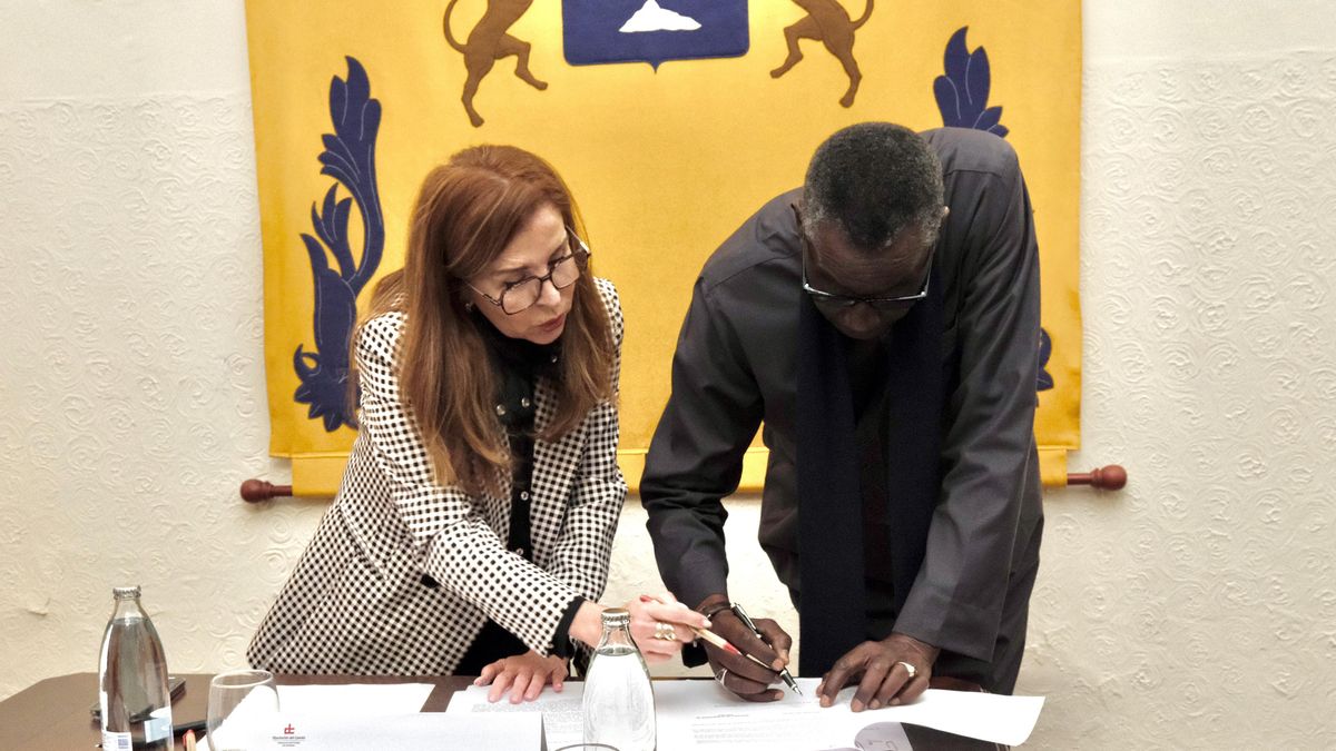 La Diputada del Común y el Mediador de Senegal firman en La Palma un acuerdo de cooperación en defensa de los derechos humanos